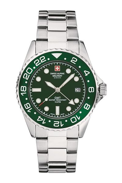 Swiss Alpine Military Mens Watch Swiss Military 7052.1134, Quartz, 42mm, 10atm