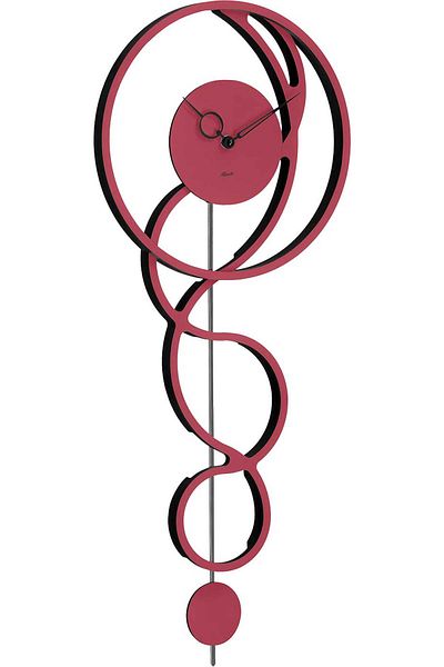 Hermle Wall Clock 30914-x62100, Quartz, Cream, Analogue, Modern