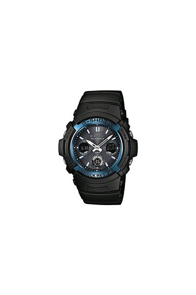Casio Ανδρικό ρολόι Casio AWG-M100A-1AER, Quartz, 46mm, 20ATM