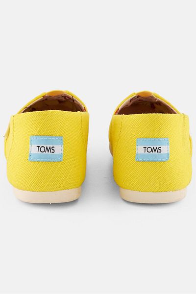 Toms Women Slip On Shoes, Yellow