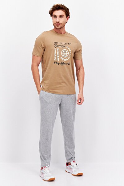 Puma Men Sportswear Fit Short Sleeves Outdoor T-shirt, Tan