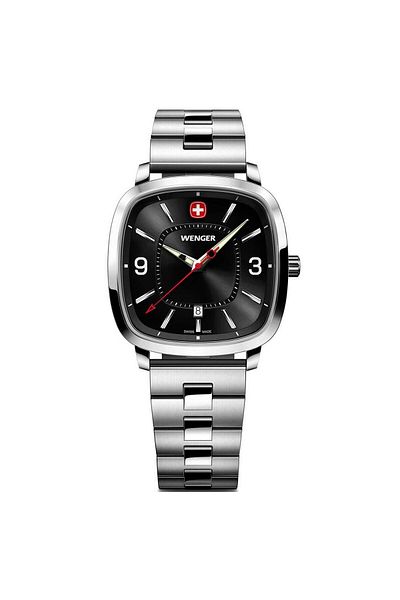 Wenger Ανδρικό ρολόι Wenger 01.1921.108, Quartz, 37mm, 5ATM