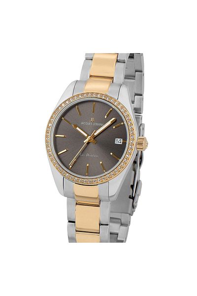 Jacques Lemans Ladies Watch 1-2085g, Quartz, 30mm, 10atm