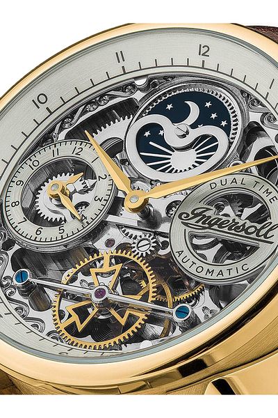 Ingersoll Ανδρικό ρολόι Ingersoll I07704, Αυτόματο, 42mm, 5ATM