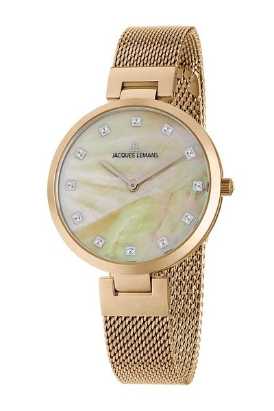 Jacques Lemans Ladies Watch 1-2001d, Quartz, 36mm, 5atm