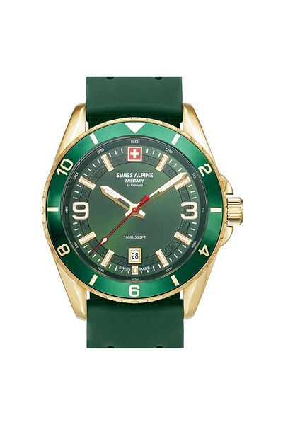 Swiss Alpine Military Mens Watch Swiss Military 7034.1814, Quartz, 42mm, 10atm
