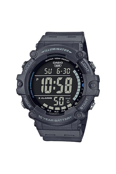 Casio Ανδρικό ρολόι Casio AE-1500WH-8BVEF, Quartz, 50mm, 10ATM