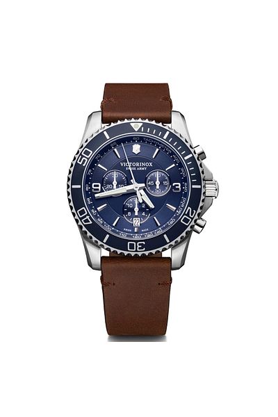 Victorinox Mens Watch 241865, Quartz, 43mm, 10atm