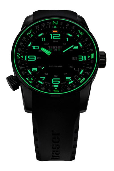 Traser H3 Ανδρικό Ρολόι Traser 109741, Αυτόματο, 46mm, 10ATM