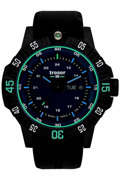 Traser H3 Ανδρικό Ρολόι Traser 110725, Quartz, 46mm, 20ATM