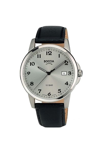 Boccia Mens Watch 3633-03, Quartz, 40mm, 10atm