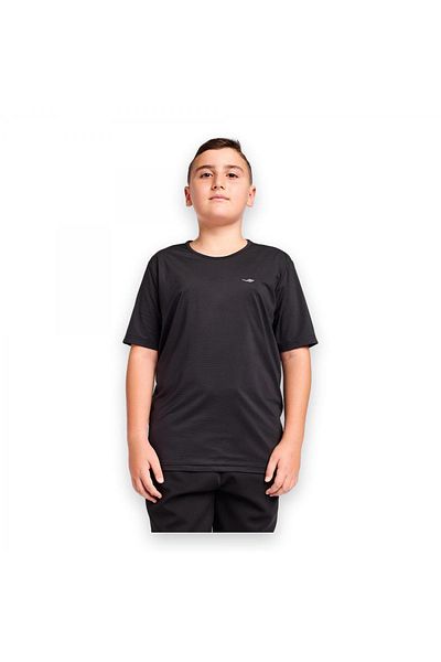 Lescon 25S3221 Tricou negru cu maneca scurta pentru copii