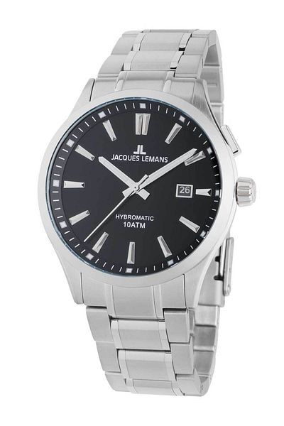 Jacques Lemans Ανδρικό ρολόι Jacques Lemans 1-2130G, Quartz, 42mm, 10ATM