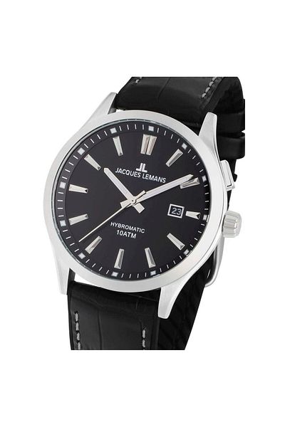 Jacques Lemans Ανδρικό ρολόι Jacques Lemans 1-2130A, Quartz, 42mm, 10ATM