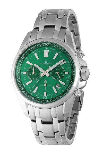 Jacques Lemans Ανδρικό Ρολόι 1-2117l, Quartz, 44mm, 20atm