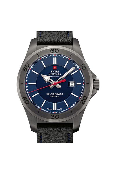 Swiss Military Mens Watch Sms34074.05, Quartz, 42mm, 10atm