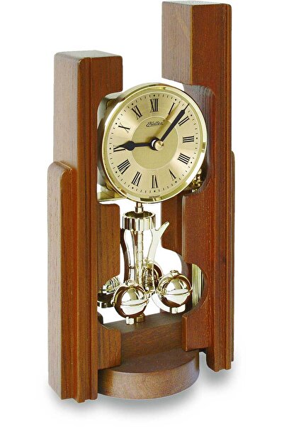 HALLER Настолен часовник 9149-1, кварцов, златен, аналогов, класически