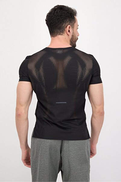 Asics Men Sportswear Fit Short Sleeve Running T-Shirt, Black