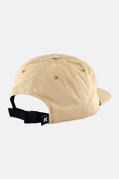 Hurley Men Brand Logo Cap, Khaki