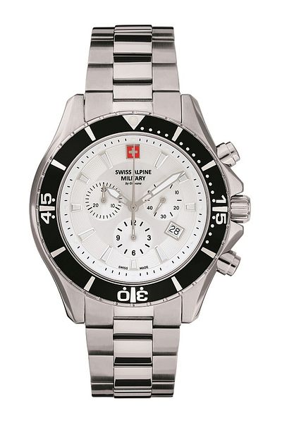 Swiss Alpine Military Mens Watch Swiss Military 7040.9132, Quartz, 44mm, 10atm