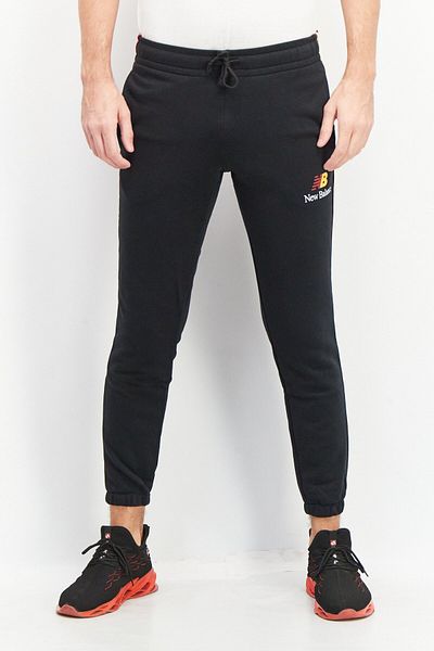 New Balance Men Sportswear Fit Brand Logo Training Jogger Pants, Black Combo