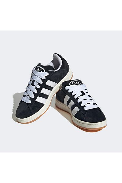 adidas Herren Campus 00s Schwarze Sportschuhe Hq8708