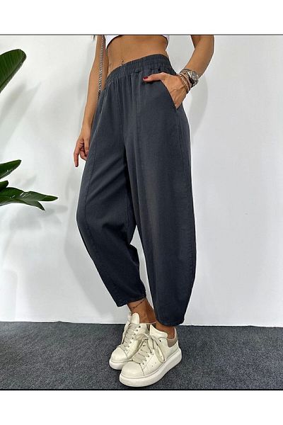 Tommes Butik Gabardine Fabric Shalwar Trousers