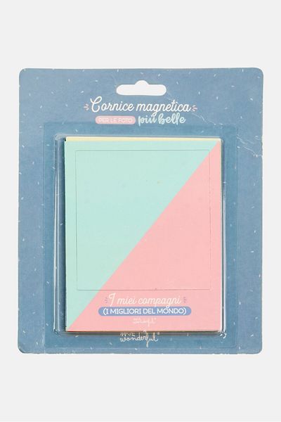 Mr. Wonderful My Companions The Best In The World Magnetic Photo Frame, Grey Combo