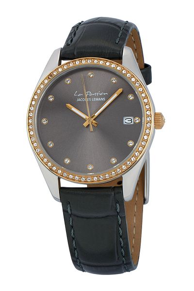 Jacques Lemans Ladies Watch Lp-133c, Quartz, 35mm, 10atm