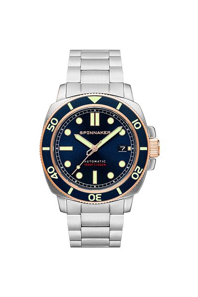 SPINNAKER Ανδρικό Ρολόι Sp-5088-55, Αυτόματο, 42mm, 30atm
