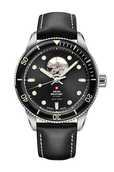 Swiss Military Mens Watch Sma34106.15, Automatic, 42mm, 20atm