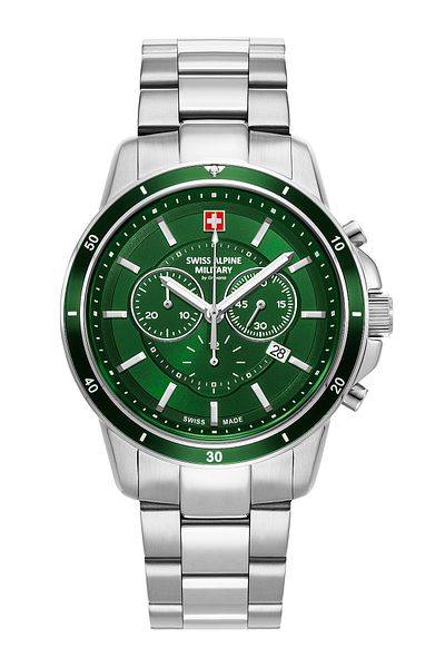 Swiss Alpine Military Mens Watch Swiss Military 7089.9134, Quartz, 44mm, 10atm