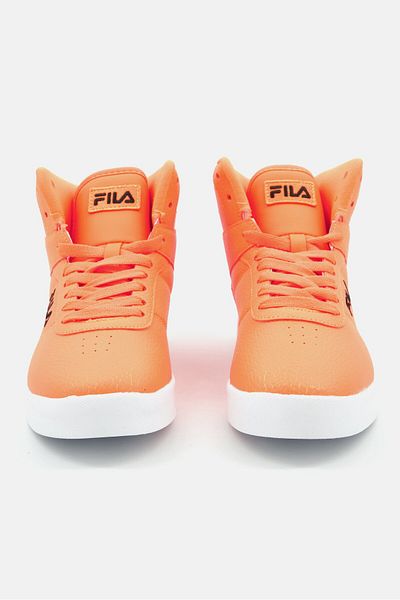 Fila Men Impress Ll Mid Lace Up Training Sports Shoe, Neon Orange