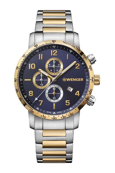 Wenger Ceas bărbătesc 01.1543.112, cuarț, 44mm, 10ATM