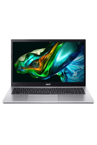 ACER لابتوب ايسر اسباير 3A315 انتل كور اي7-1255 يو 8 جيجا رام 512 جيجا SS انتل 15.6 انش فل اتش دي 1920x1080 دوس - فضي