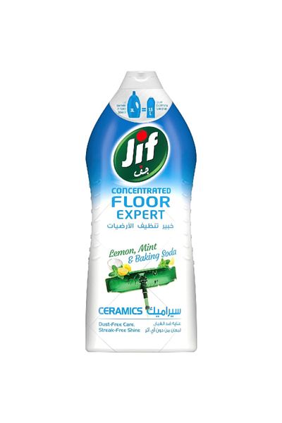 Jif Concentrated Lemon Mint and Baking Soda Ceramic Floor Expert 1500ml