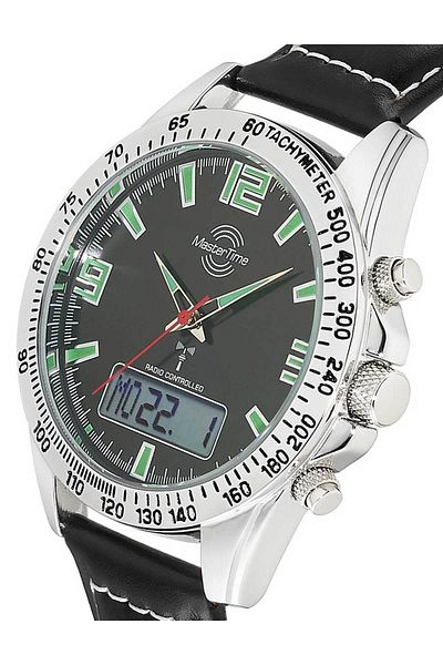 Master Time Mens Watch Mtga-10873-22l, Quartz, 42mm, 5atm