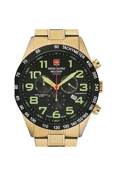 Swiss Alpine Military Mens Watch Swiss Military 70.479.117, Quartz, 45mm, 10atm