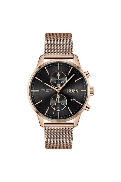 Hugo Boss Ανδρικό ρολόι Hugo Boss 1513806, Quartz, 42mm, 5ATM