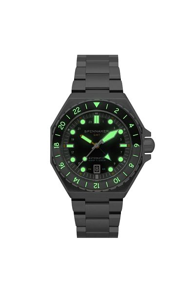 SPINNAKER Mens Watch Sp-5119-11, Automatic, 44mm, 30atm