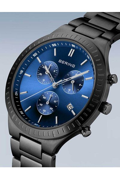 Bering Ceas bărbătesc 11743-727, cuarț, 40mm, 5atm