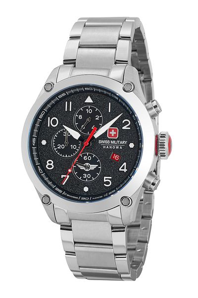 SWISS MILITARY HANOWA SMWGI2101501 Nightflighter Chrono 44mm 10AMT