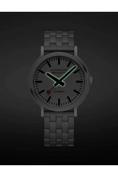 MONDAINE Mens Watch Mst.4161b.sj, Automatic, 41mm, 3atm