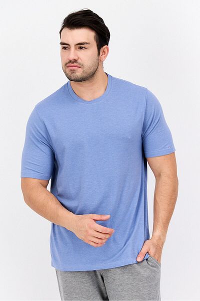 Legend Men Sportswear Fit Short Sleeve Training T-shirts, Infinity Blue