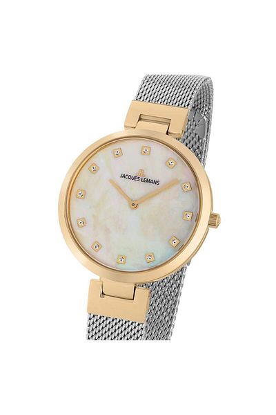 Jacques Lemans Ceas de damă 1-2001l, cuarț, 36mm, 5atm