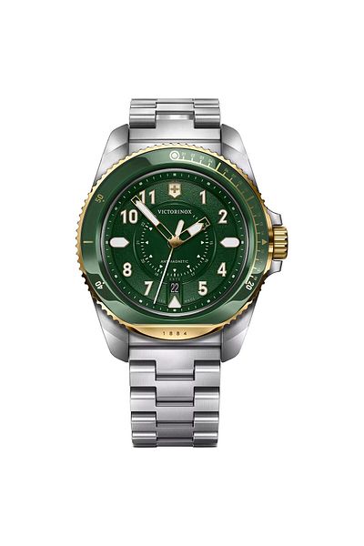 Victorinox Mens Watch 242012, Quartz, 43mm, 20atm