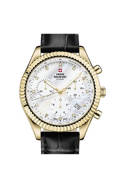Swiss Military Ladies Watch Sm30207.07, Quartz, 38mm, 5atm