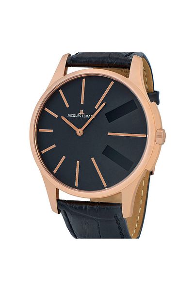 Jacques Lemans Ανδρικό Ρολόι 1-1813e, Quartz, 46mm, 5atm