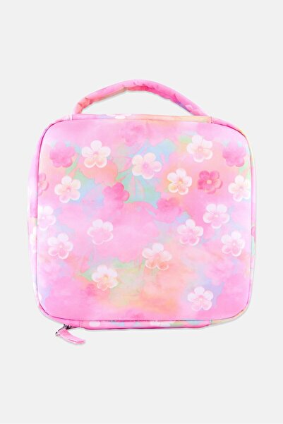 Jansport Floral Lunch Bag 23 H x 24 L x 7 W cm, Pink