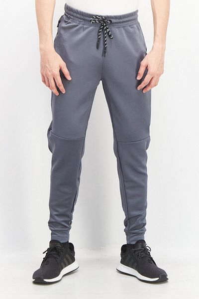 2(X)IST Men Regular Fit Side Pocket Stretchable Jogger Pants, Slate Grey